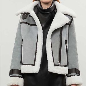 Allsaints Priya Shearling Coat